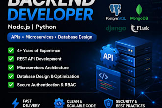 end to end backend for your software