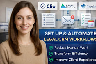 set up and automate your legal crm clio lawmatics filevine workflows