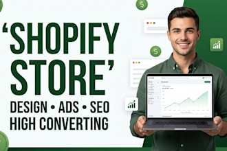design a high converting shopify store