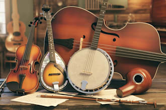 make your song suitable for woodwind, bass, string quartets, fiddo, mandolin