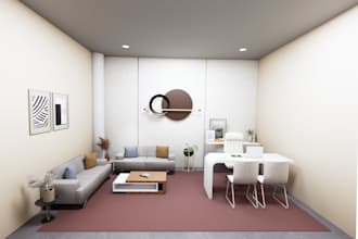 create modern dental and medical clinic interior for your business