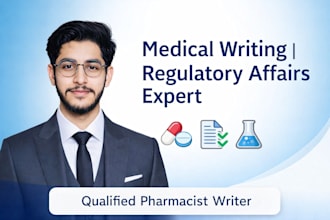 write professional articles on medical and regulatory affairs as a pharmacist