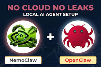 deploy a secure and private nemoclaw and install openclaw setup locally