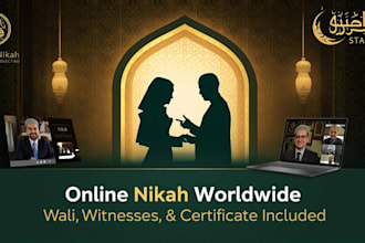 perform online nikah worldwide wali witnesses official nikah certificate