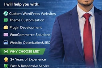 do web development by wordpress