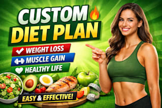 create a custom diet plan for weight loss
