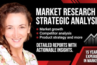 do market research and strategic analysis