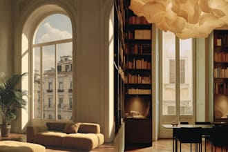 create ai interior design images for real estate and brands