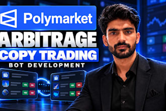 polymarket copy trading bot development polymarket arbitrage bot development