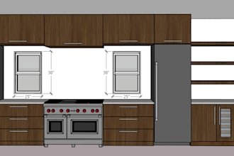 make 3d model in sketchup