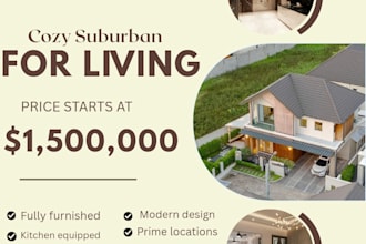 design luxury real estate social media posts and templates