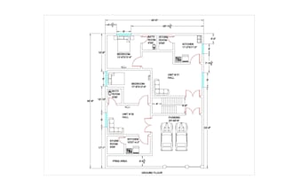 create modern house plans, elevations, and sections