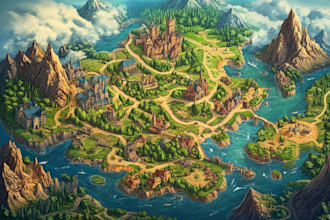 do fantasy map design