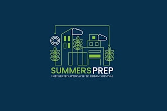 design integrated urban survival logo