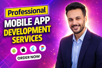 mobile app development ios or android, ai app development, figma to flutter app