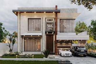 do 3d visualization and render