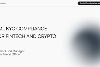 review your aml kyc compliance and help you get bank ready