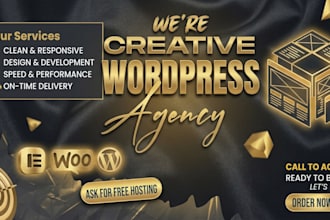 build, redesign, customize and modify wordpress website
