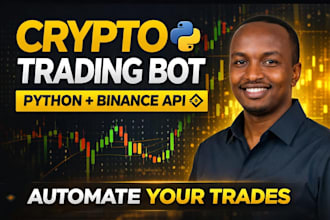 build crypto trading bot using python and binance API