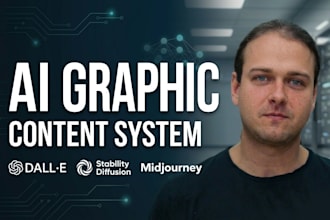 build ai graphic content generator for business needs