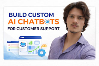 build customer support ai chatbot for your website