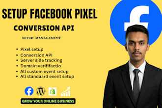 setup or fix facebook pixel and conversion API for IOS 14 update