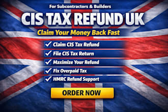 claim UK tax return for cis tax refund construction workers and subcontractors