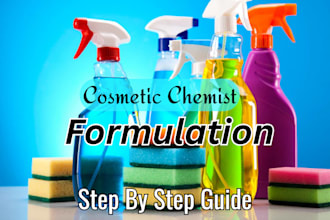 develop cosmetic laundry products formula as a cosmetic chemist formulation