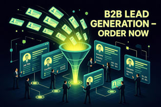 do b2b lead gen, targeted business leads prospect email list building