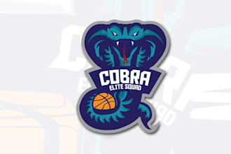 design awesome cobra elite squad logo for you