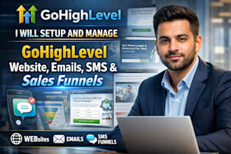 create high converting gohighlevel funnels and automation