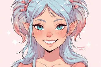 draw amazing cartoon portrait