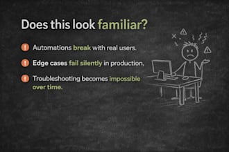 build a make automation workflow that works
