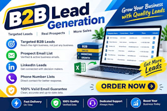 do targeted b2b lead generation, email leads, lead gen