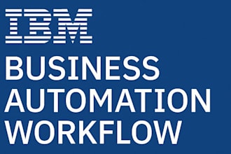 develop enterprise workflow automation using IBM baw