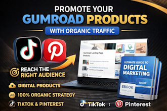 promote your gumroad products with organic traffic