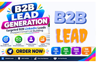 do b2b lead generation , targeted prospect email leads gen