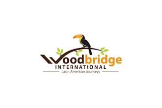 design attractive colorful logo for travel agency