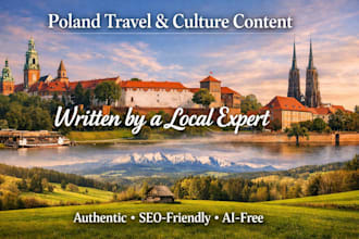 write authentic poland travel and culture content