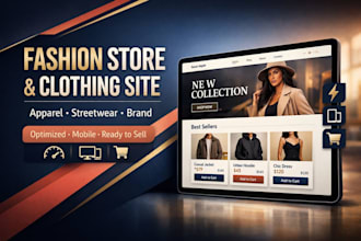 build clothing store fashion apparel website streetwear website lookbook