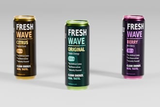 create professional 3d product renders for your beverage or supplement brand
