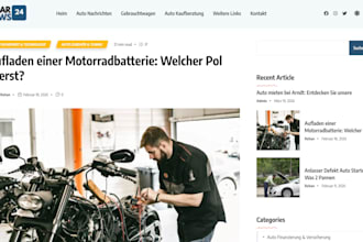 publish a sponsored post on german car website carnews24