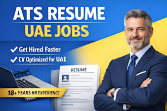 write a professional ats CV resume for uae and gcc jobs