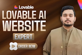 develop your lovable custom ai website