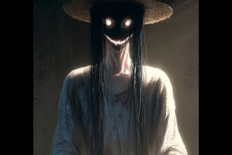 create any kind of dark fantasy scary horror character