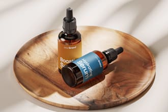 create custom bottle label and packaging design