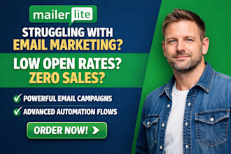design mailerlite email campaigns automation and newsletter