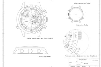 create professional technical drawings and cad drawings for manufacturing