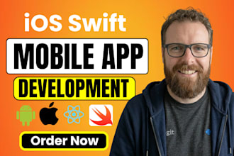 do ios app development for iphone and ipad with swift ui as mobile app developer