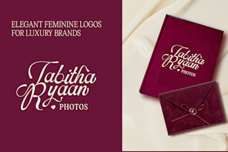 design a minimalist feminine branding for small businesses
